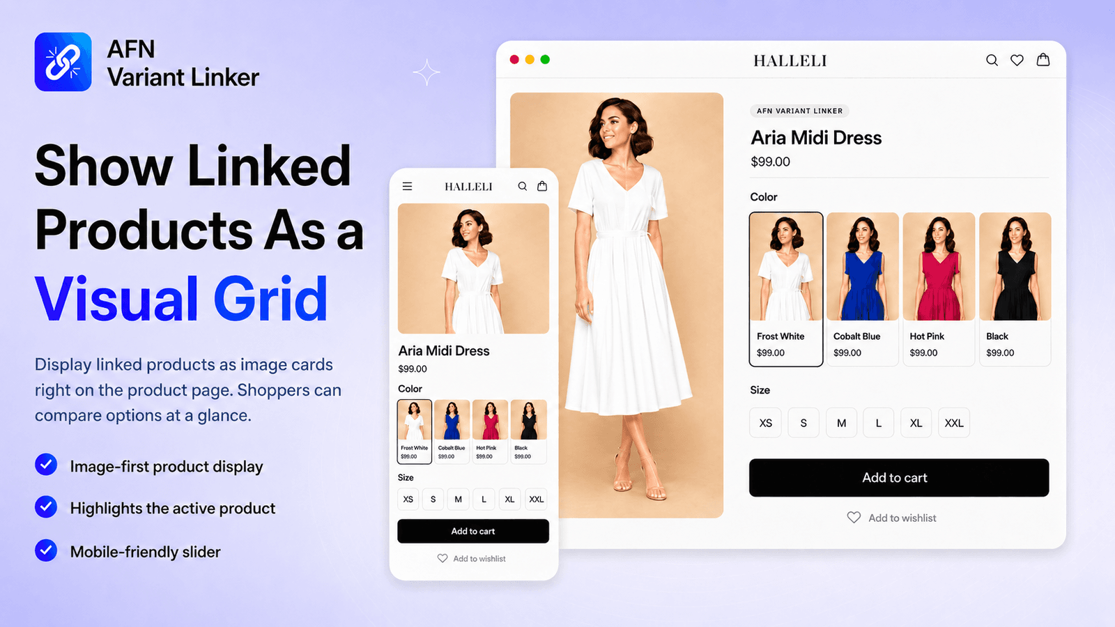 AFN Variant Linker - Show linked products as a visual grid