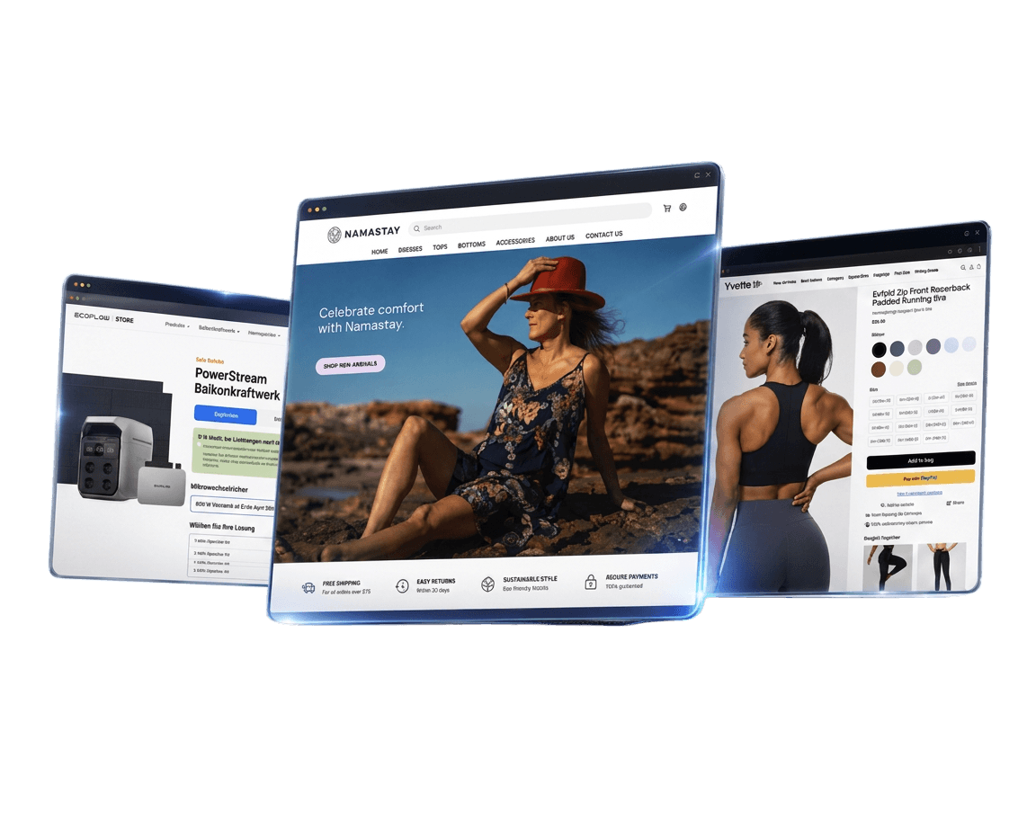 Shopify stores built by AFN Digital